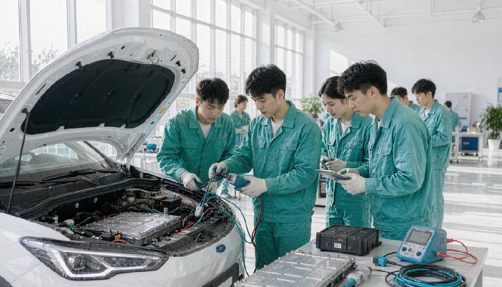 新能源汽修证书怎么考?2026年三电维修技师考证条件与含金量解析
